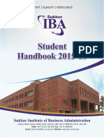 SIBA Student Handbook 2015 16 September 08 2015