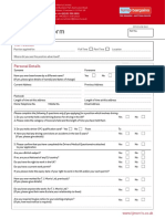 Application Form For Home Bargains