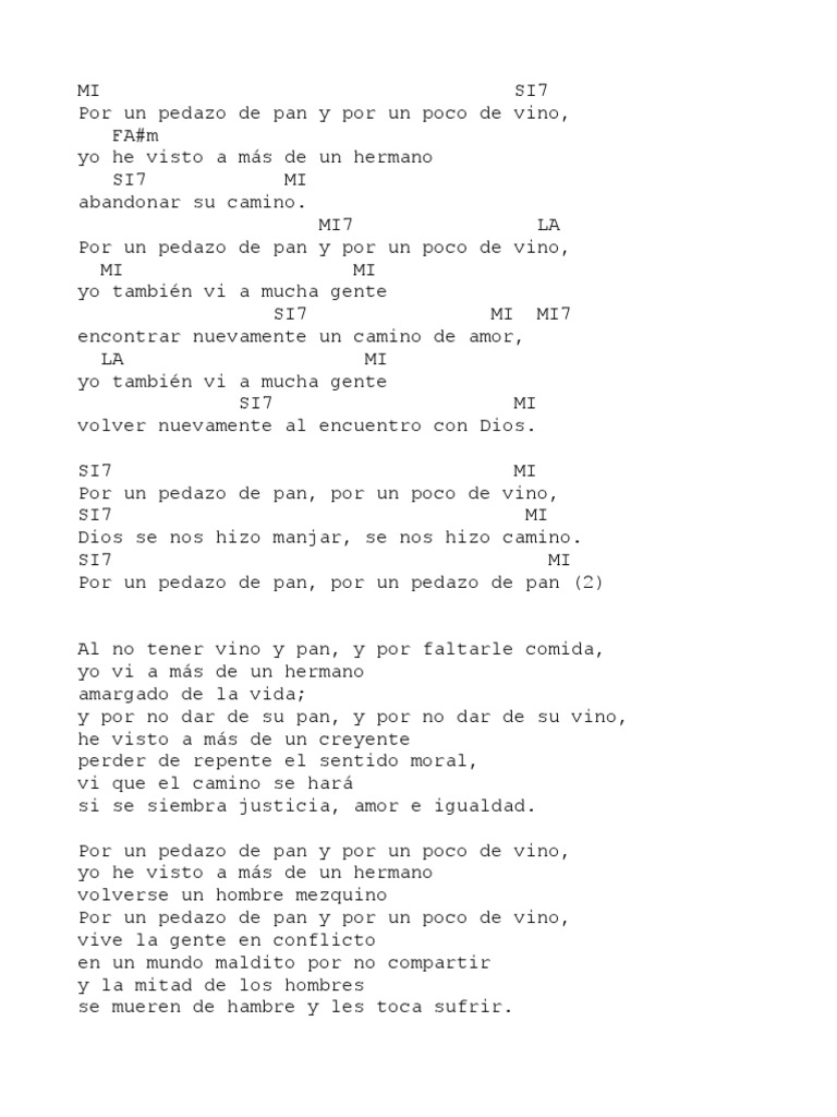 Por Pedazo de Pan PDF