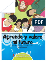 Aprendo y Valoro Mi Futuro Guia Docente