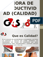 Calidad y Productividad