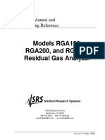 RGA Manual