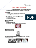 Impacted Maxillary Canine Surgical Exposure