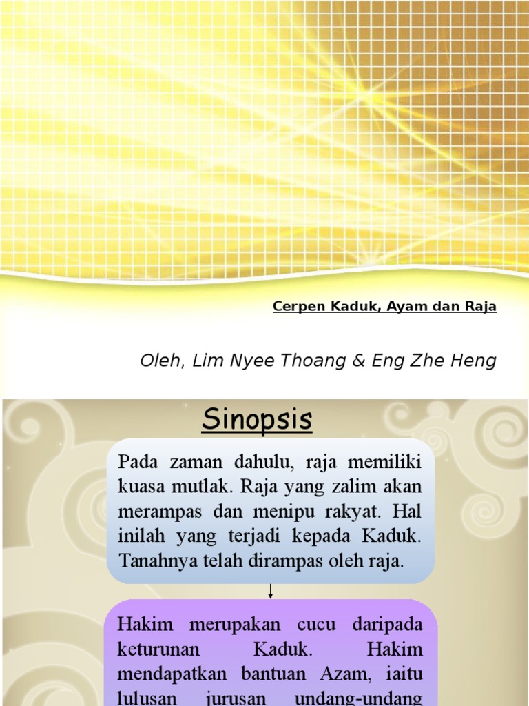 Kaduk Ayam Dan Raja Nota