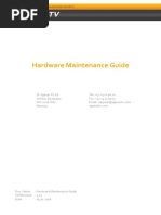 AppearTV Hardware Maintenance Guide