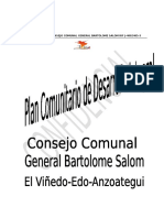 Consejo Comunal General Bartolome Salom Rif J