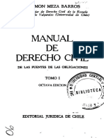 MANUAL DE DERECHO CIVIL - DE LAS FUENTES DE LAS OBLIGACIONES - TOMO I - RAMON MEZA BARROS.pdf