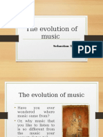 The Evolution of Music