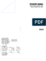 Volvo Penta Operator's Manual for D31 and D41 Engines