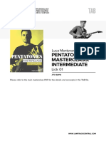 Pentatonics Masterclass: Intermediate: Lick 01