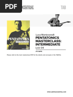 Pentatonics Masterclass: Intermediate: Lick 04