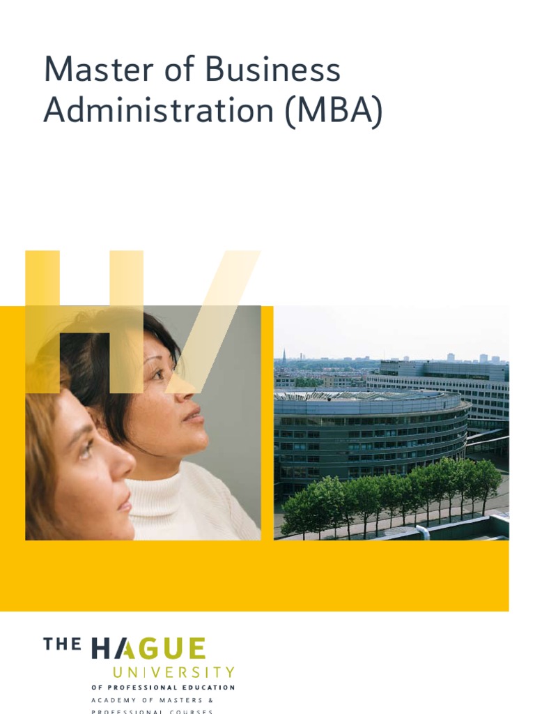 Master of Business Administration (MBA) | PDF | Master Of Business ...