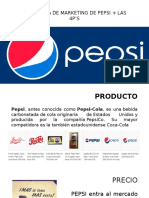 Las 4P'S de Pepsi