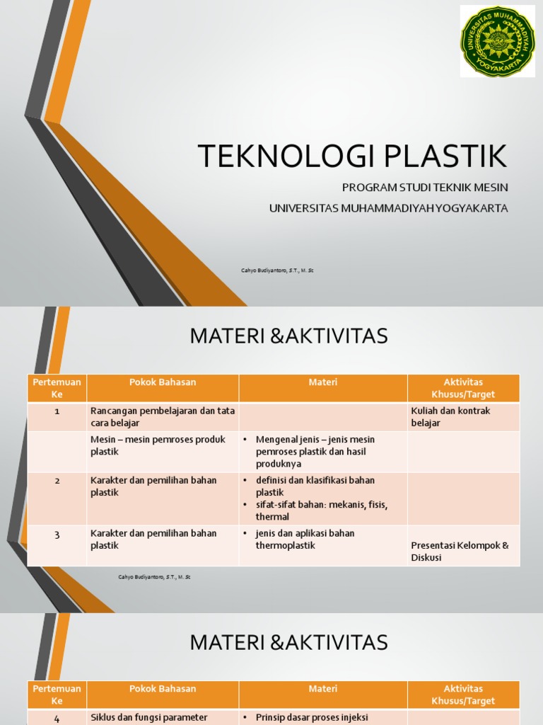 Teknologi Dan Desain Cetakan Plastik Pdf