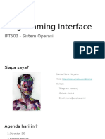 Programming Interface