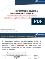 Deformações Devido A Carregamento Vertical - 2 PDF