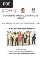 La Mujer Lider Emprendedora Empresarial