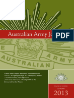 Aussie Army Journal 2013 1