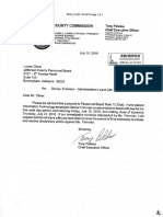 Jefferson County Trimmier termination documents