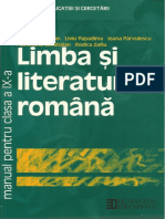 Manual   Limba Si Literatura Română, Clasa a 9 a, Ed. Humantitas