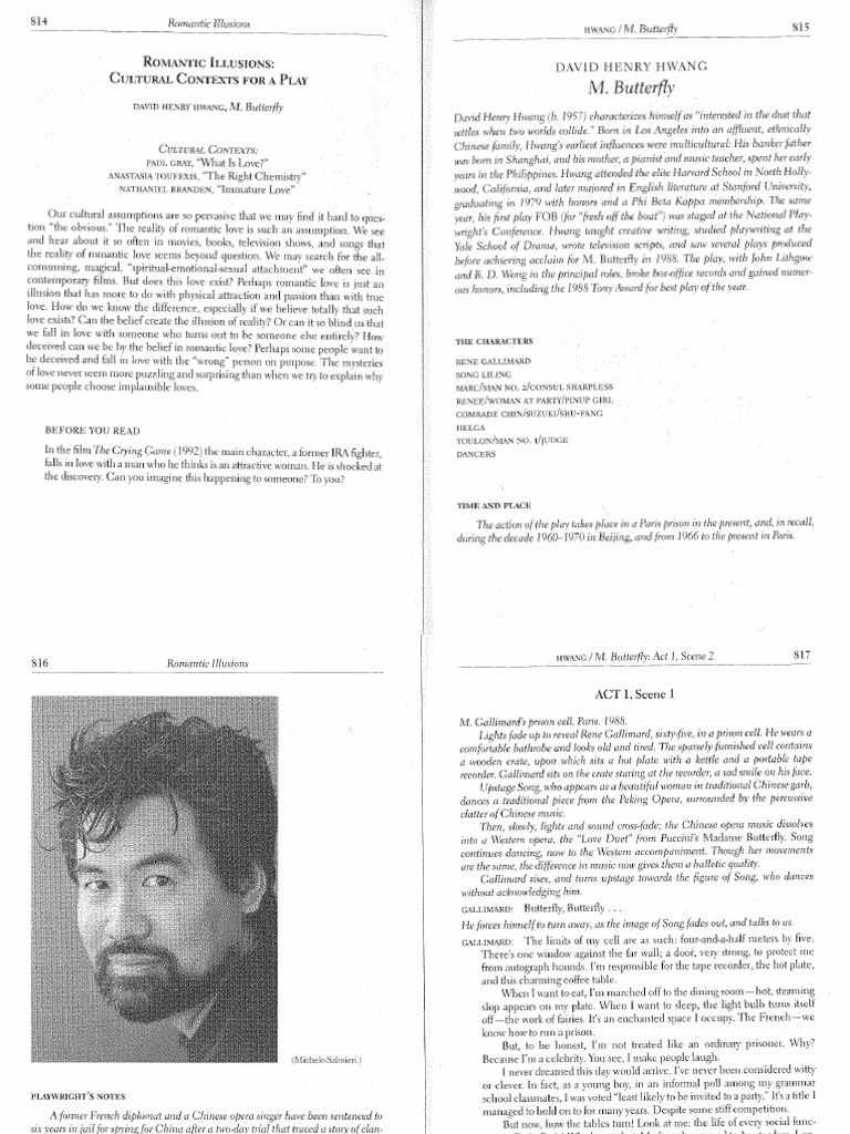 Unveiling The Secrets M Butterfly Play Pdf Download - iz34zme
