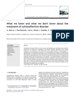 Treatment of Schizoaffective Disorder