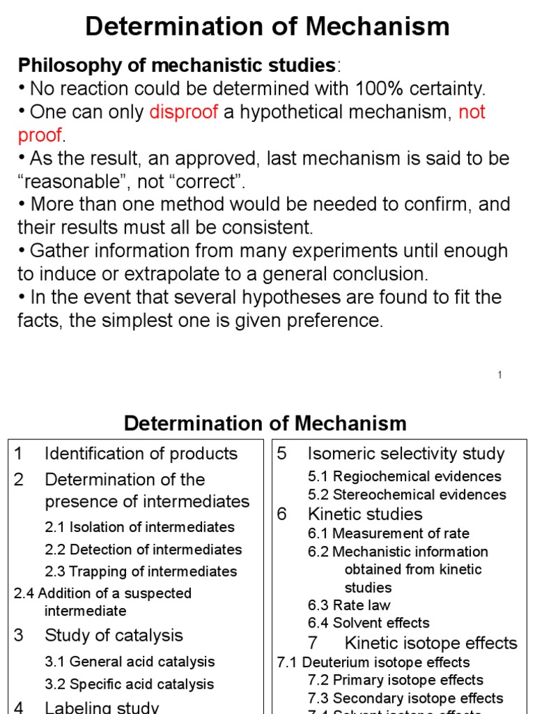 Mechanistic Study Techniques | PDF | Self-Improvement | Wellness