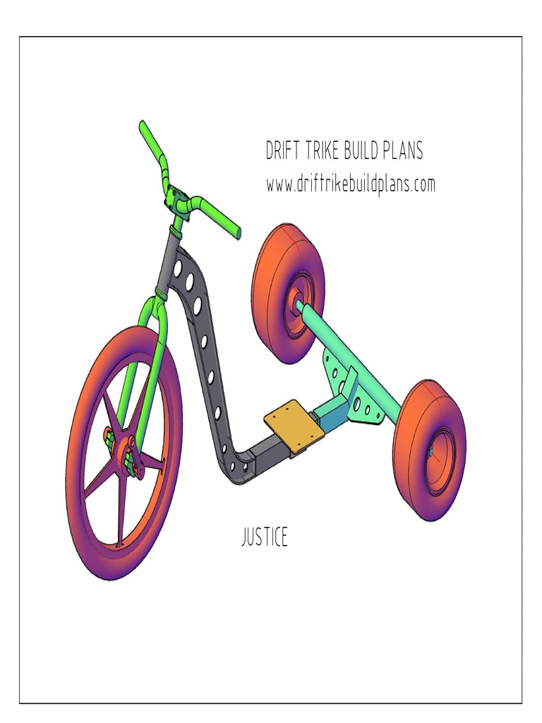 drift trike frame design