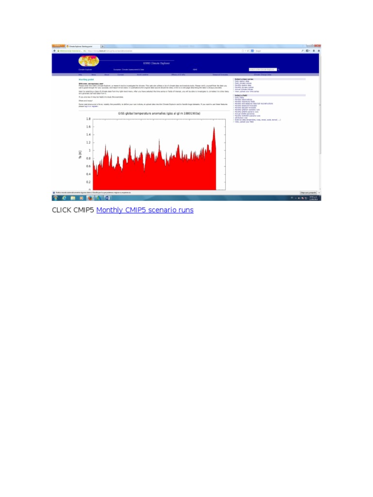 Análisis de Datos CMIP5 RCP85 | PDF | Tecnología | Historia