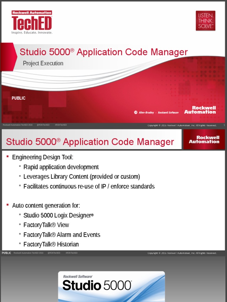 CL07 - Application Code Manager Project Execution ROKTechED 2016 | PDF ...