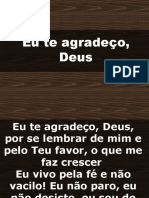 Eu Te Agradeço, Deus - Pps