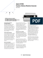 HP 33120A Data Sheet #5968-0125EN