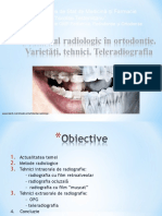  Examenul Radiologic in Ortodontie