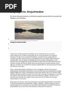 El Proyecto Arquímedes