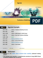 Fluent-Adv Turbulence 15.0 Agenda PDF