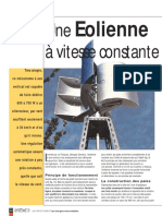 Plan Eolienne Verticale