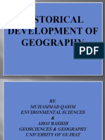 Historical Development of Geography