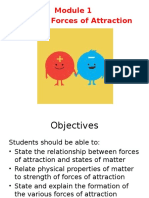 Module 1 - Topic 2 Lecture 1 (Forces of Attraction)