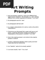 Download Writing Prompts for Art by ajamrack SN32484313 doc pdf
