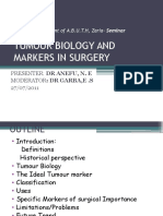 Tumour Biology & Markers in Surgery