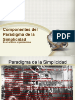 Paradigma de La Simplicidad