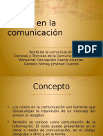 Ruidos de La Comunicacion