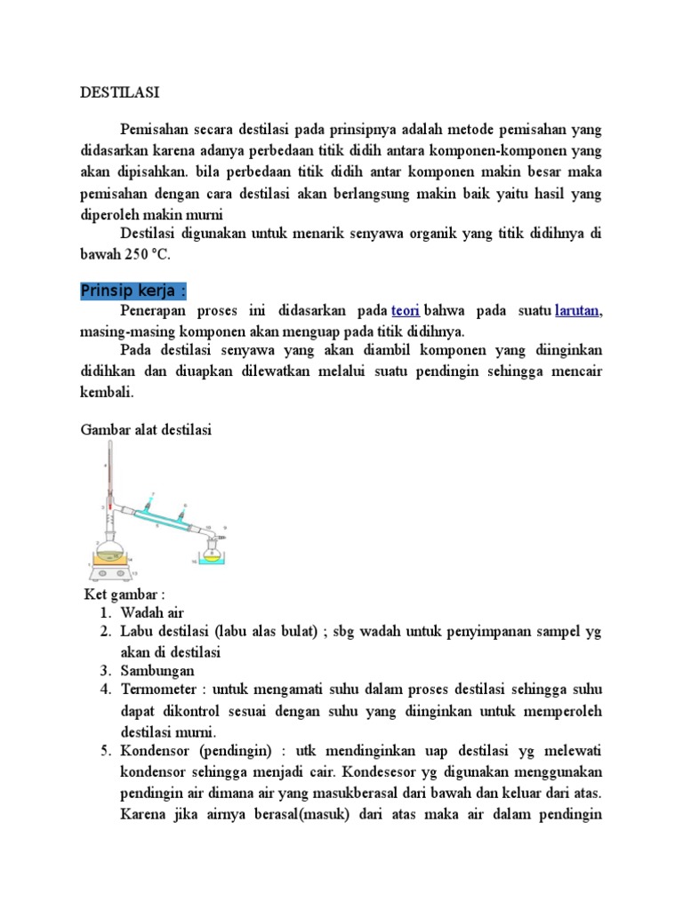 Perbedaan Destilasi Sokletasi