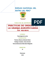 Buena Practicas de Ordeño