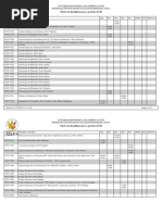 Oferta de Disciplina Cadastrada