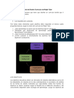 Trabajo # 3 Propuestas Curriculares Tyler, Taba y Gagné