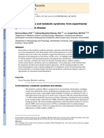 Circadian Rhythms and Metabolic Syndrome