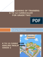 Araling Panlipunan Presentation-Curriculum