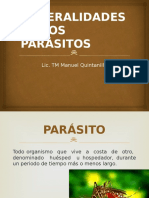 Generalidades de Los Parásitos