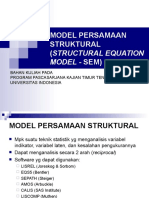 Model Persamaan Struktural